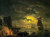 Port of Palermo by Moonlight g